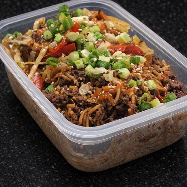 Beef & Ramen Noodles