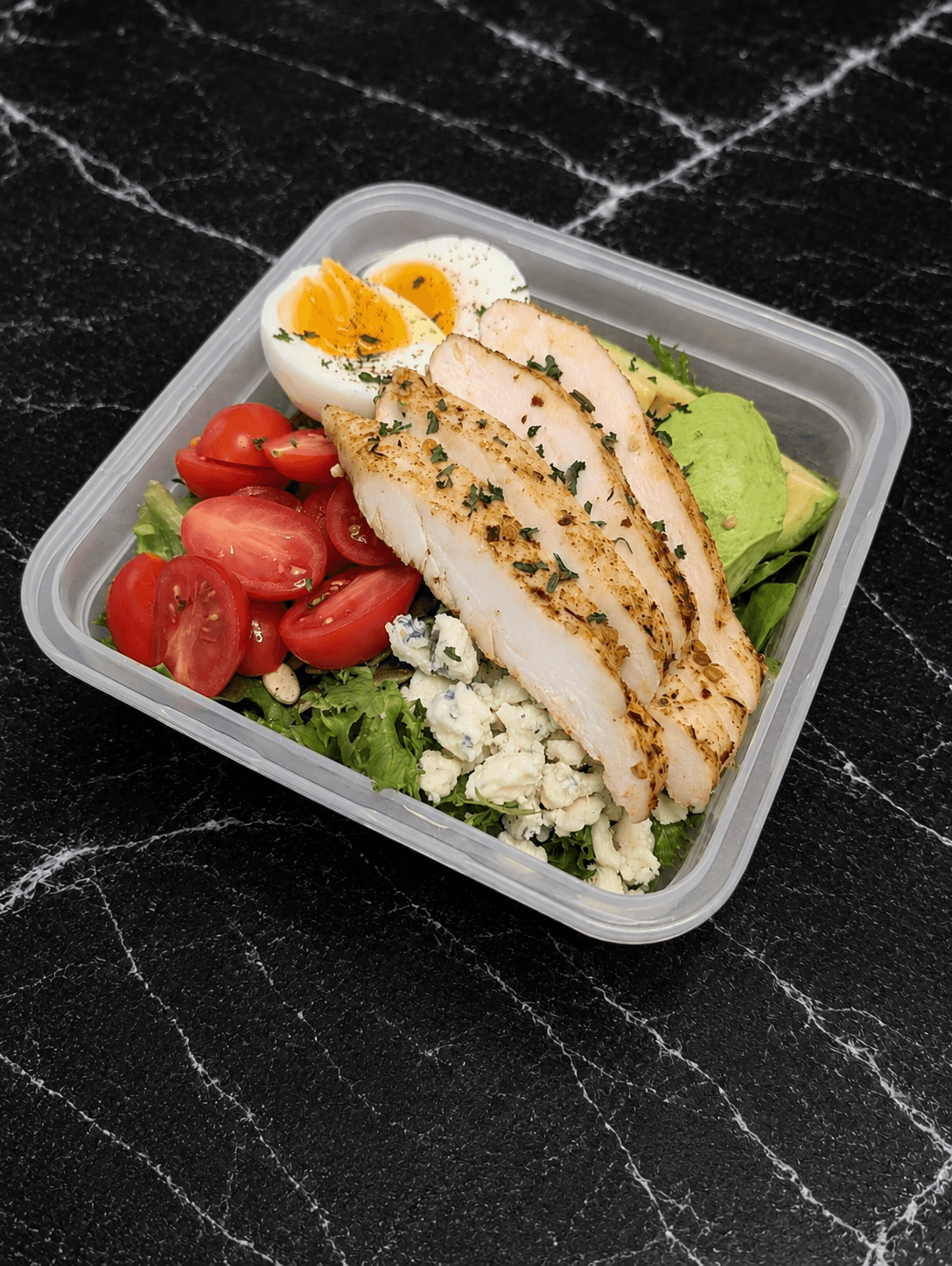 Chicken Cobb Salad (No Bacon)
